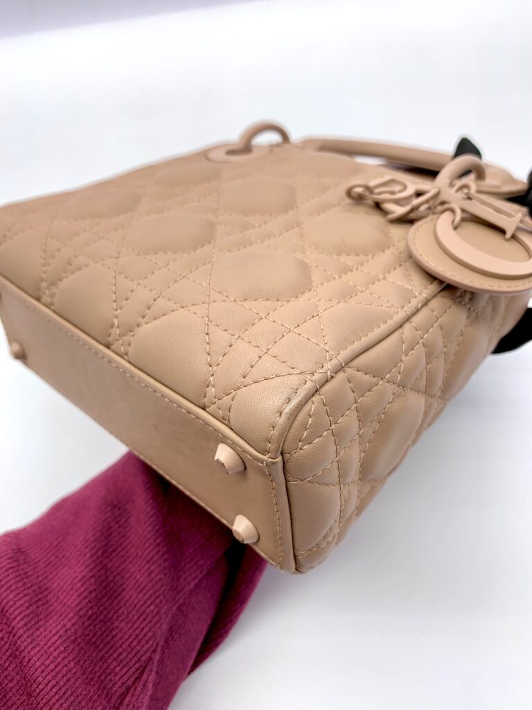 Lady Dior Mini All Nude Matte