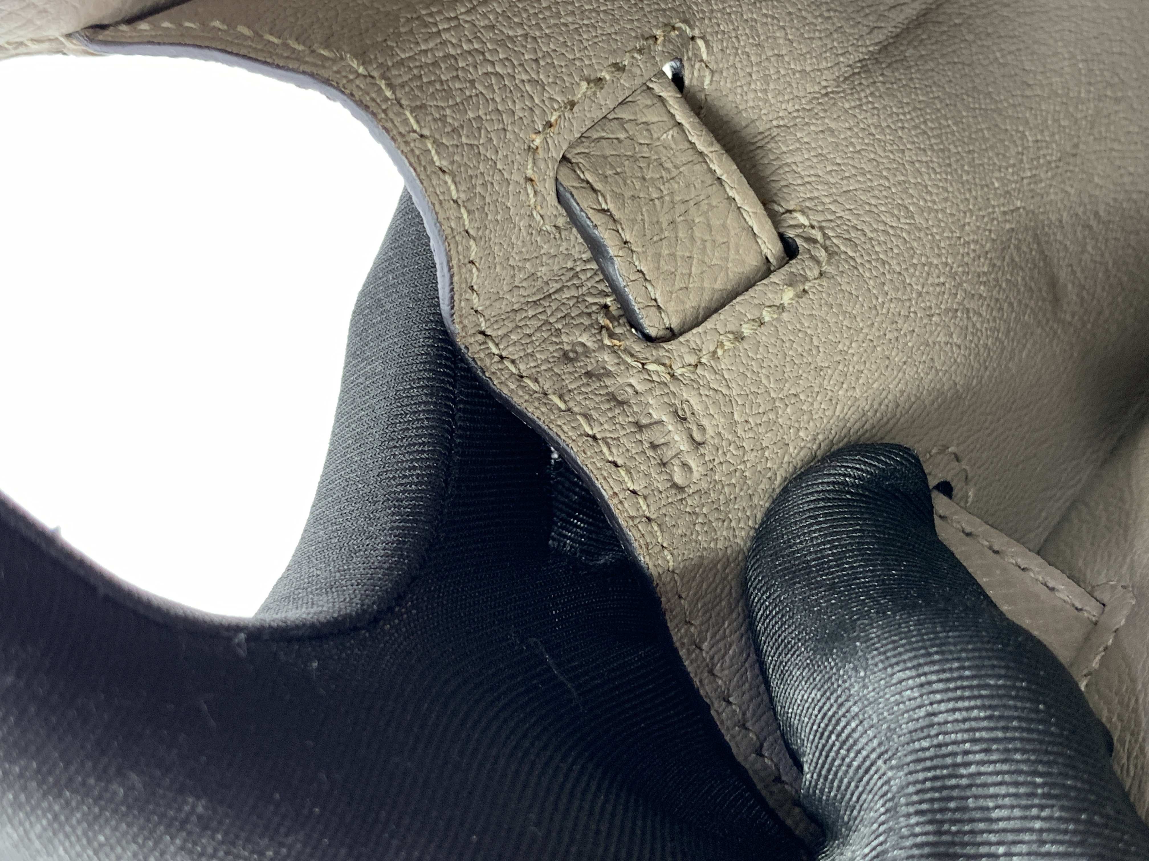 Kelly 28 Epsom Gris Etain