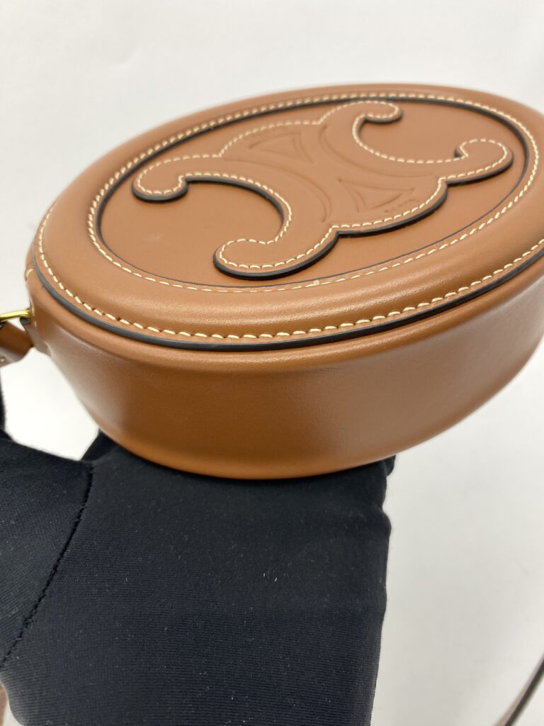 Oval Purse Tan