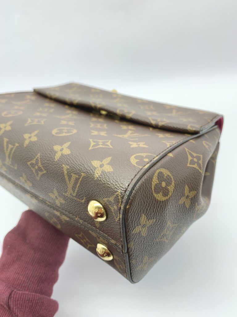 Cluny Bb Monogram Bordeaux Fuchsia