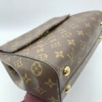 Cluny Bb Monogram Bordeaux Fuchsia