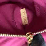 Cluny Bb Monogram Bordeaux Fuchsia