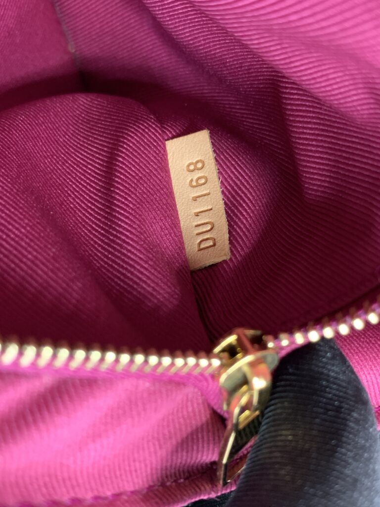 Cluny Bb Monogram Bordeaux Fuchsia