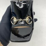 Lexi Horsebit Patent Black