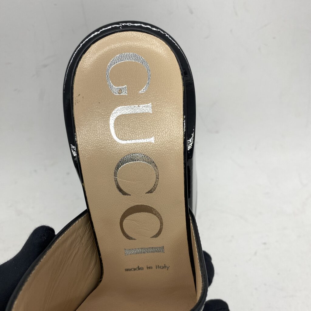 Lexi Horsebit Patent Black