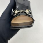 Lexi Horsebit Patent Black