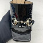 Lexi Horsebit Patent Black