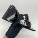 Lexi Horsebit Patent Black