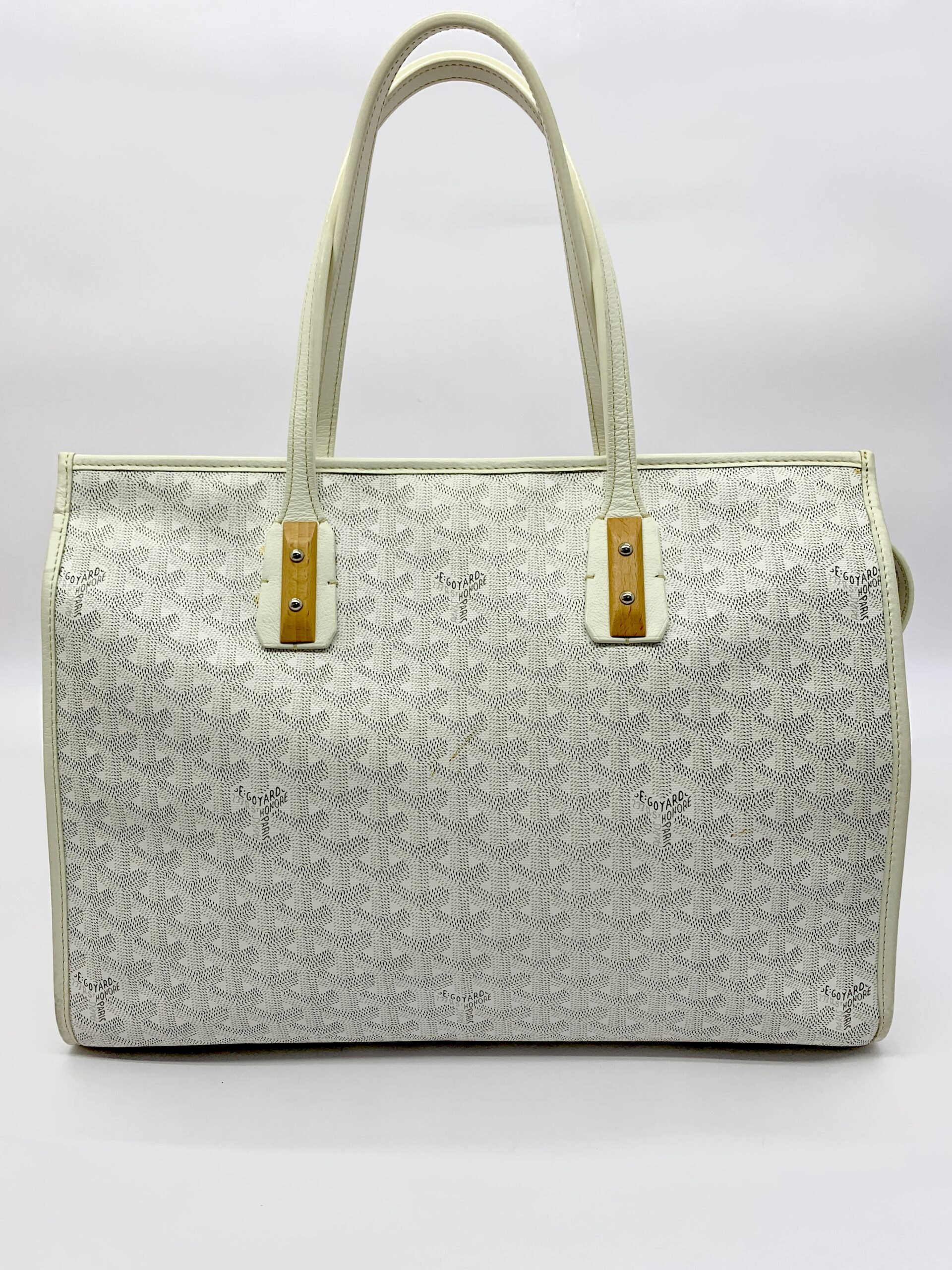 Marquises Tote Goyardine Blanc