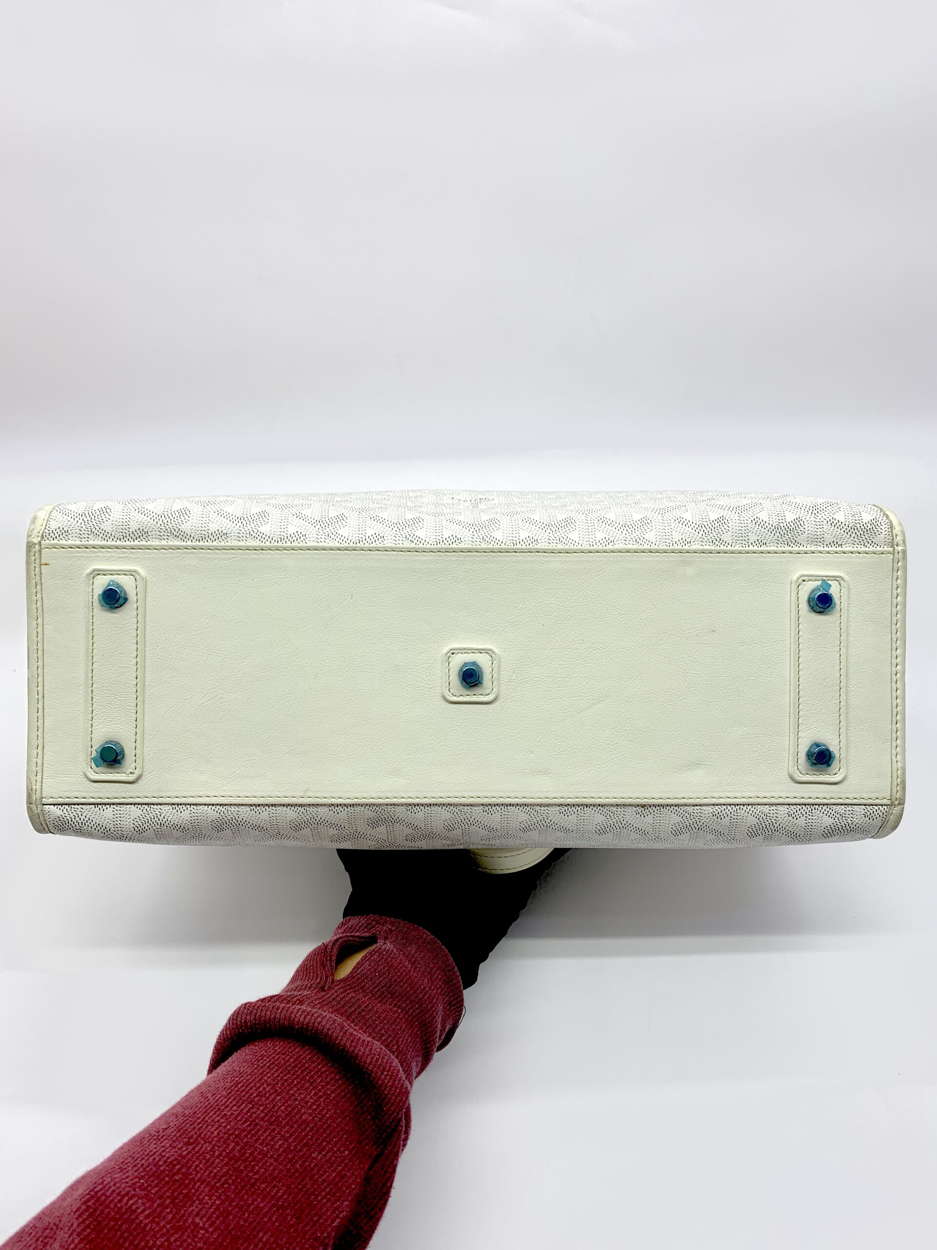 Marquises Tote Goyardine Blanc