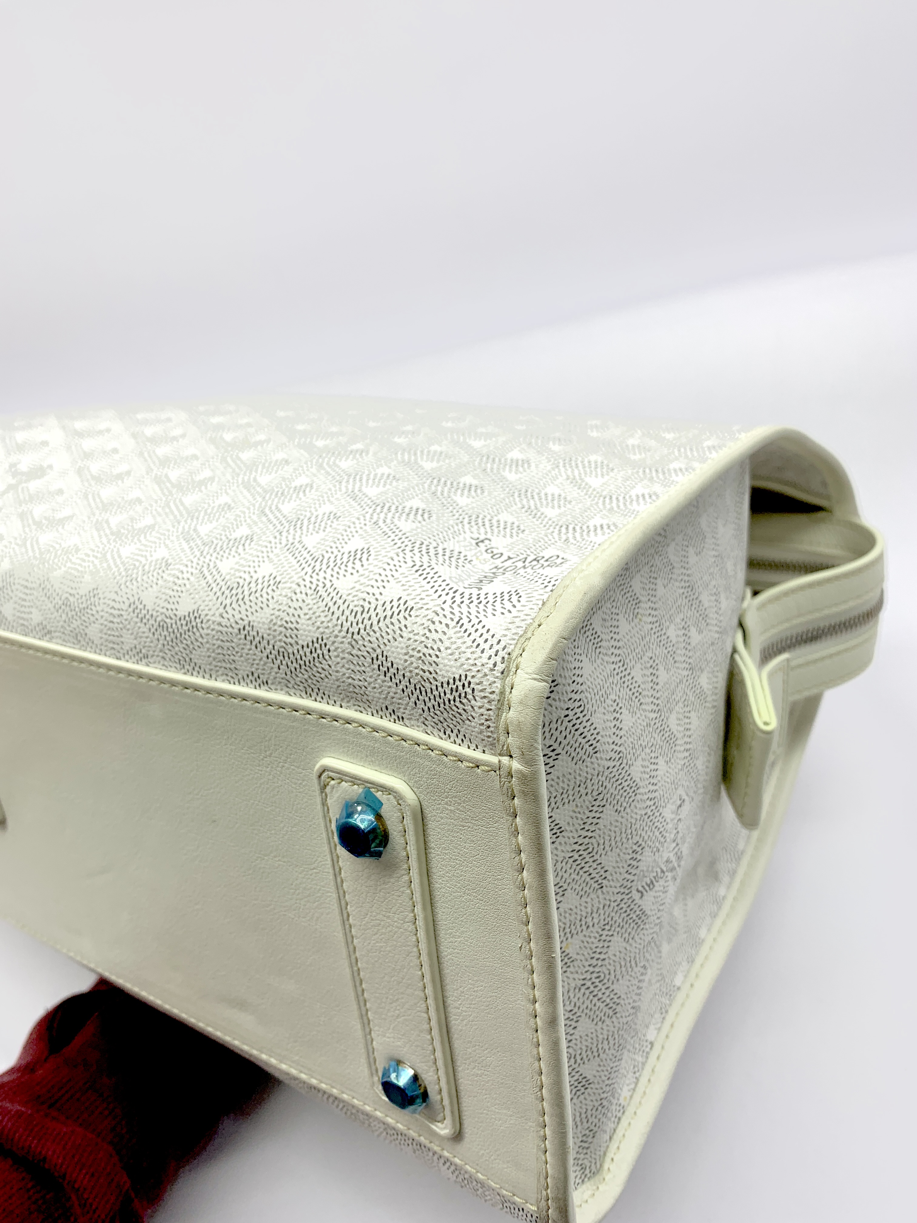 Marquises Tote Goyardine Blanc