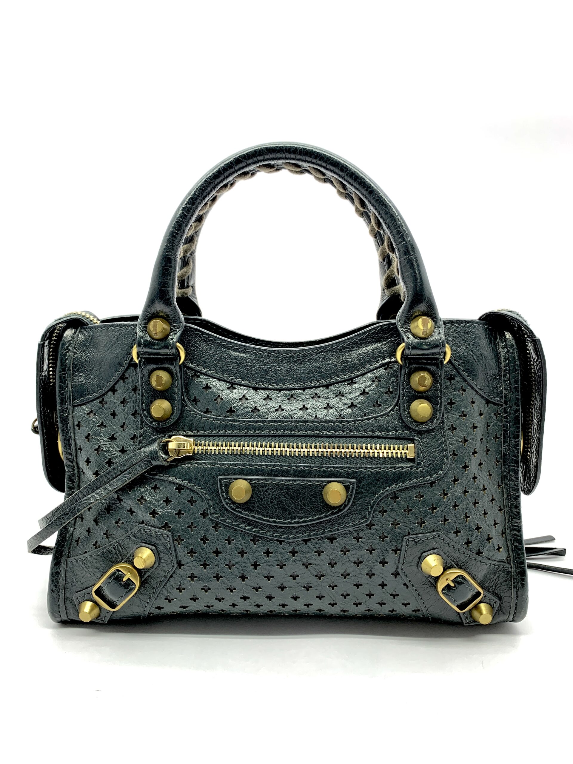 Mini Classic City Perforated Dark Grey