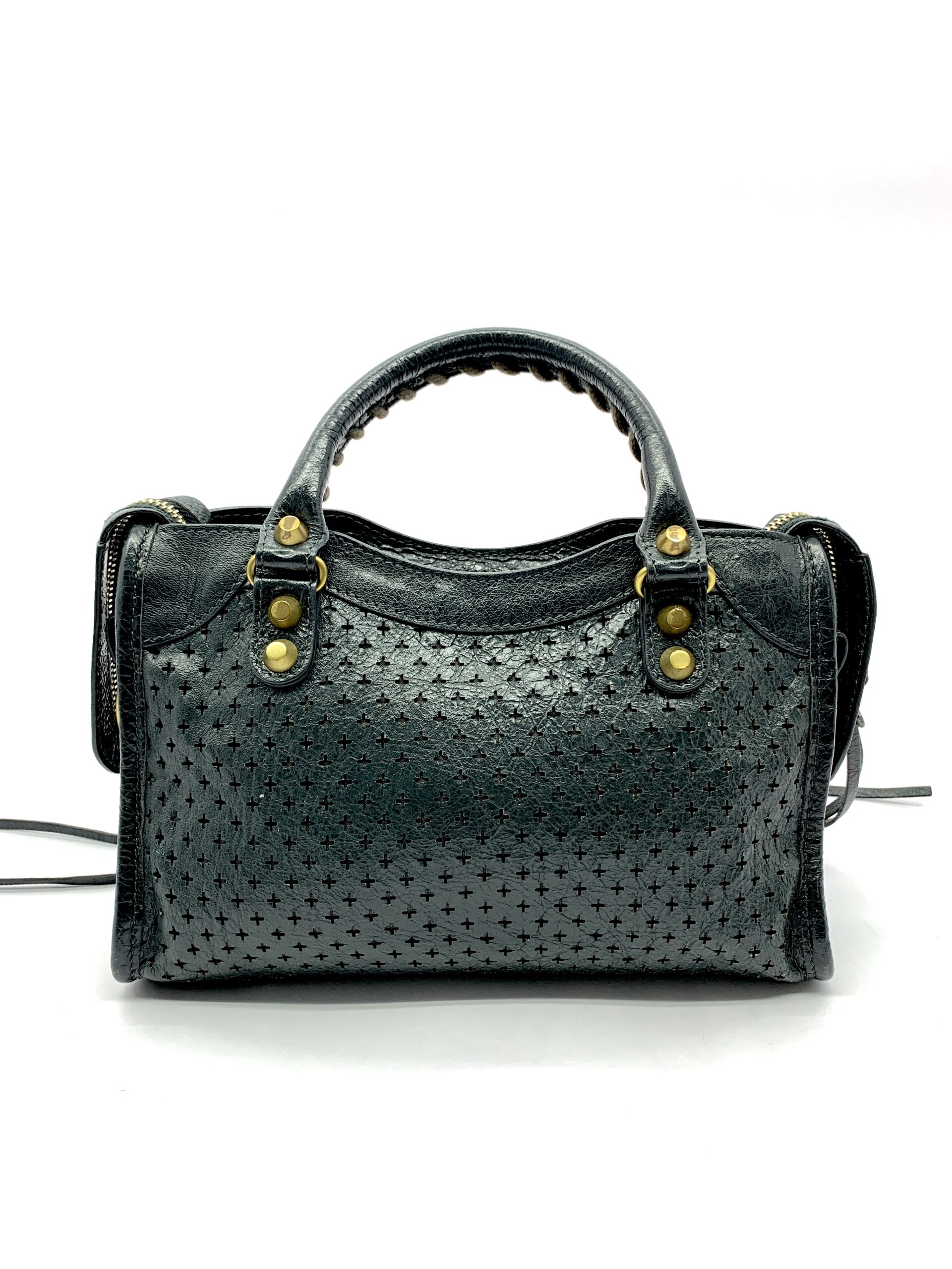 Mini Classic City Perforated Dark Grey