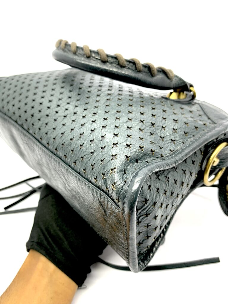 Mini Classic City Perforated Dark Grey