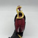 Saddle Mini Grain Red