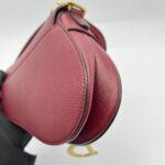 Saddle Mini Grain Red