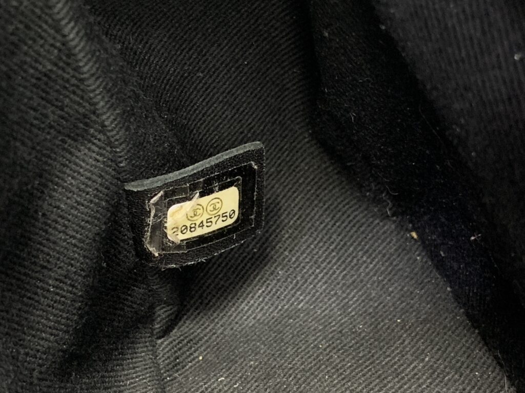 Flap Bag Patent Blue