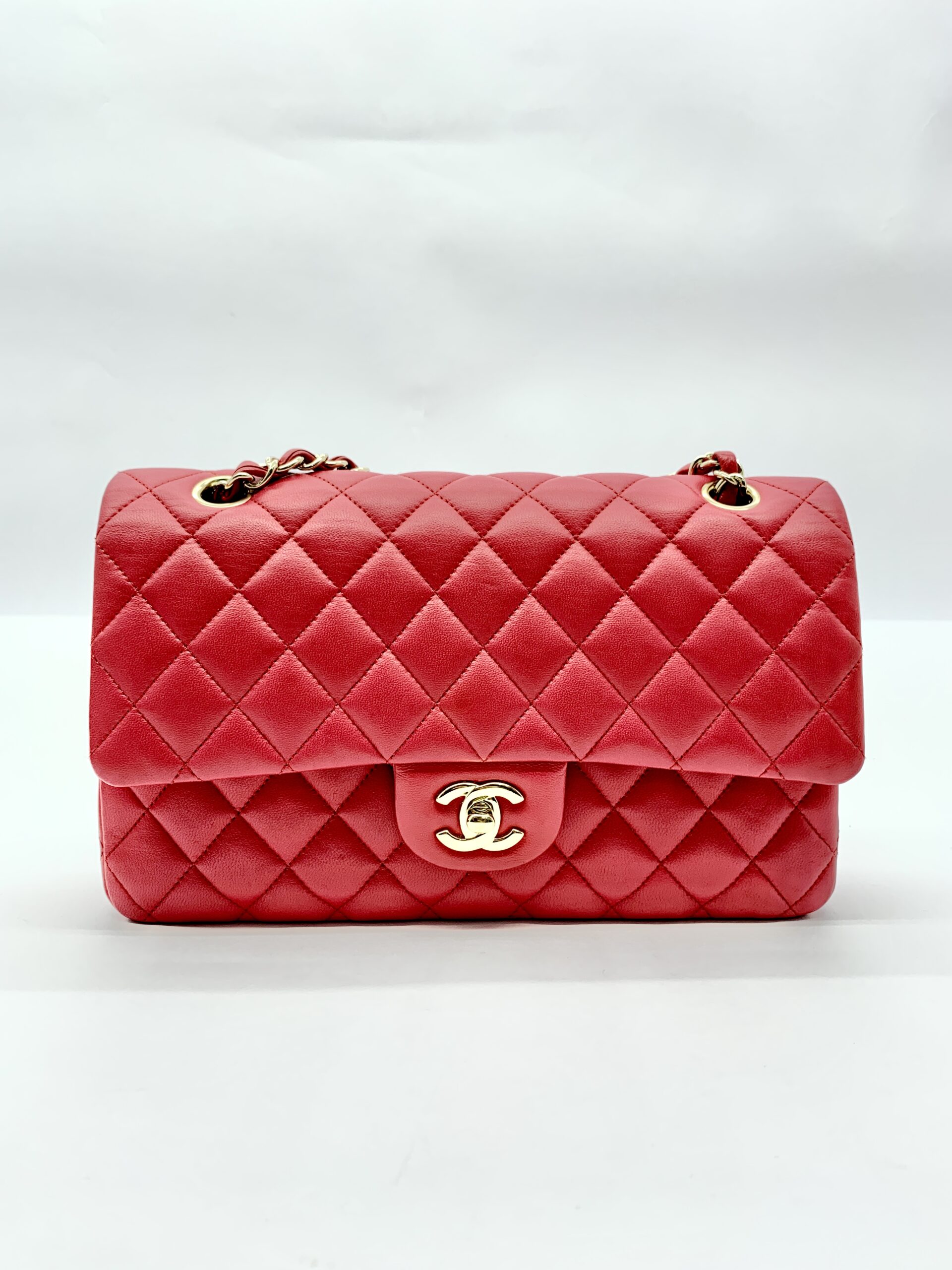 Double Flap Lambskin