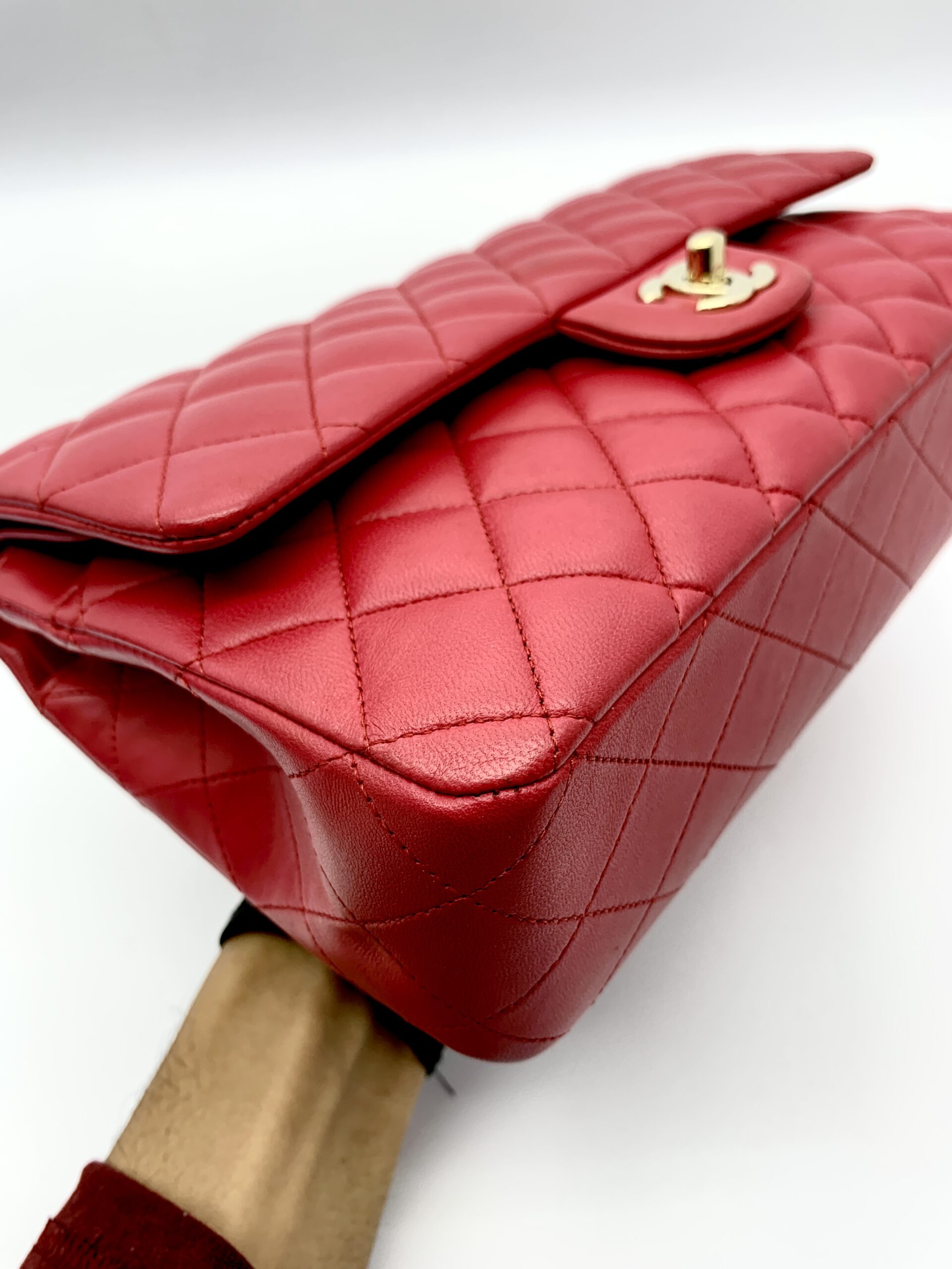 Double Flap Lambskin