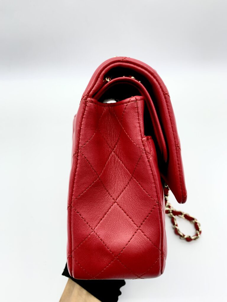Double Flap Lambskin