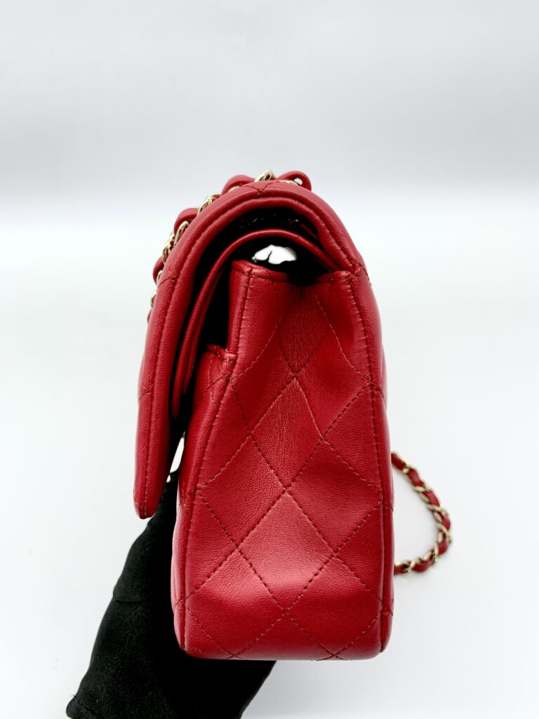Double Flap Lambskin