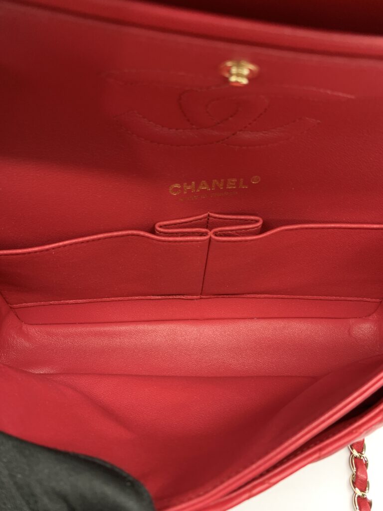 Double Flap Lambskin