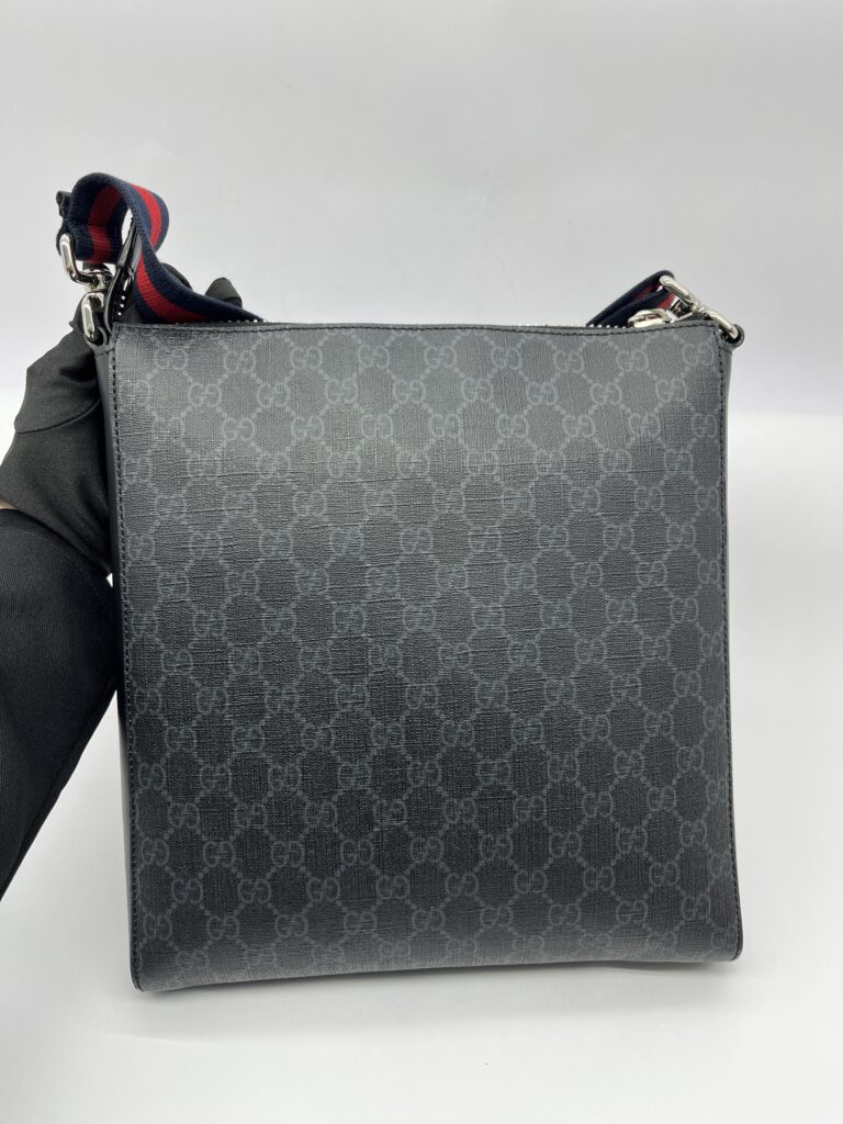 Courrier Messenger Zip GG Supreme Black