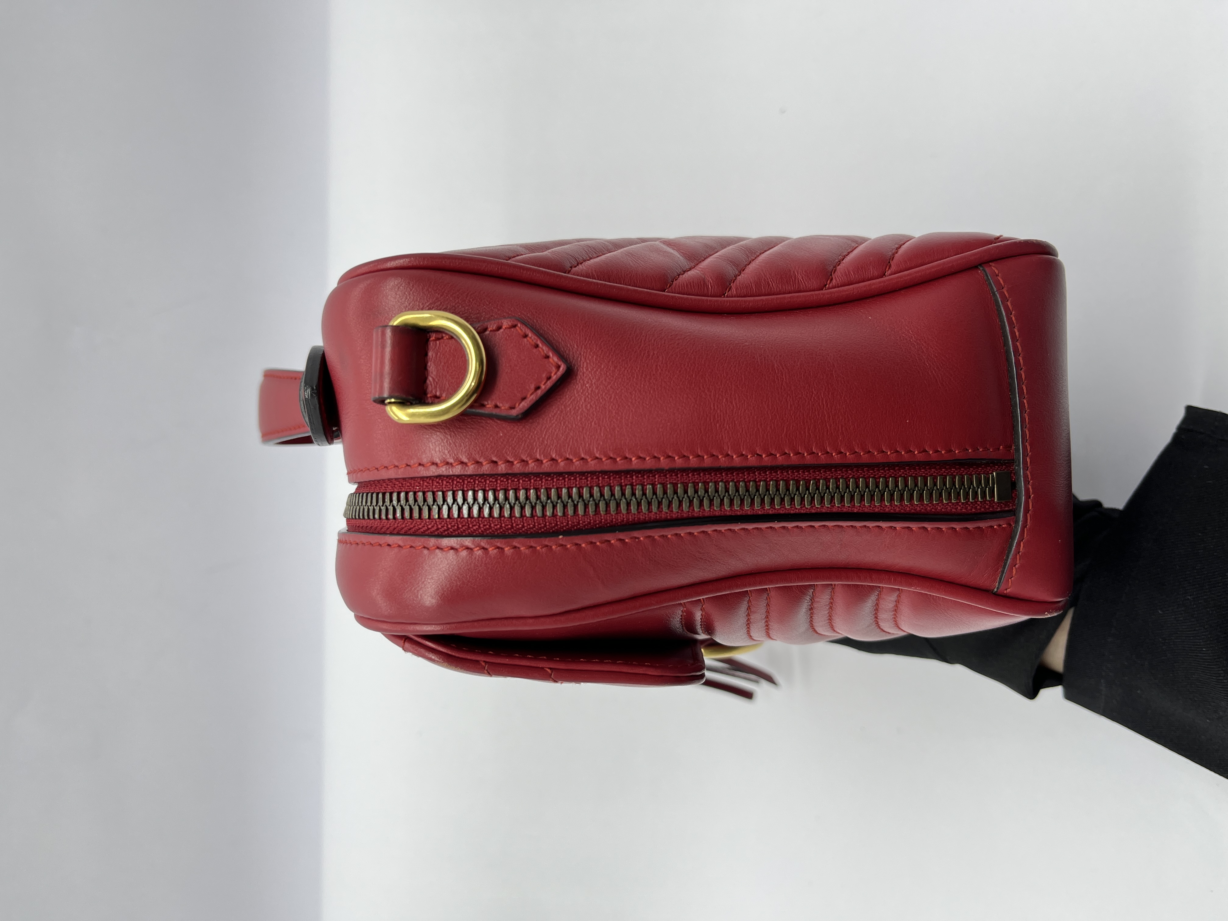 Marmont Zip Top Handle Red