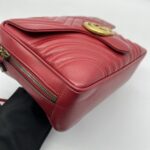 Marmont Zip Top Handle Red