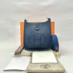 Mini Evelyn Clemence Bleu De Prusse GHW