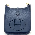 Mini Evelyn Clemence Bleu De Prusse GHW