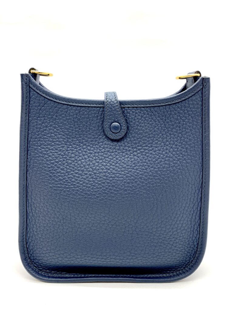 Mini Evelyn Clemence Bleu De Prusse GHW