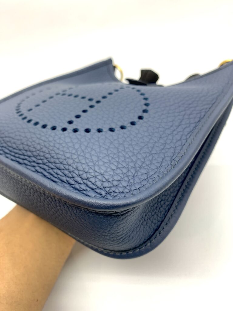 Mini Evelyn Clemence Bleu De Prusse GHW