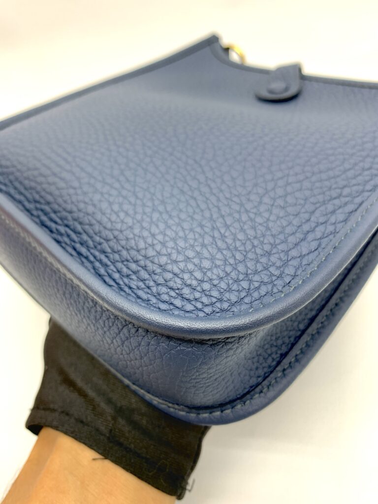 Mini Evelyn Clemence Bleu De Prusse GHW