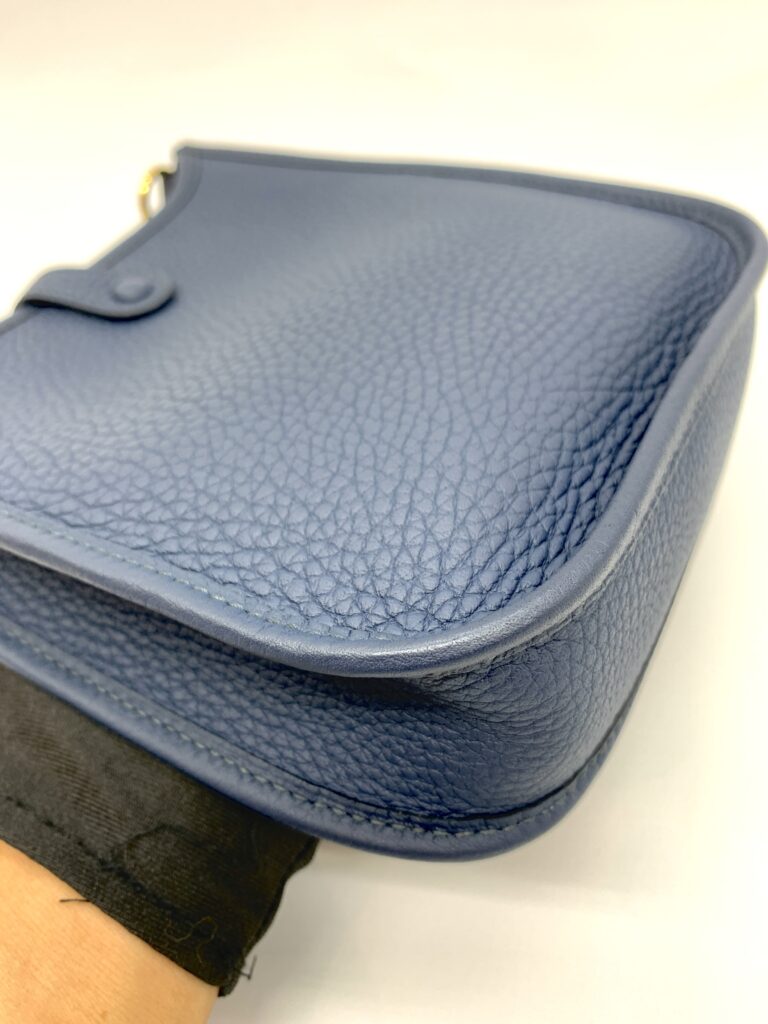 Mini Evelyn Clemence Bleu De Prusse GHW