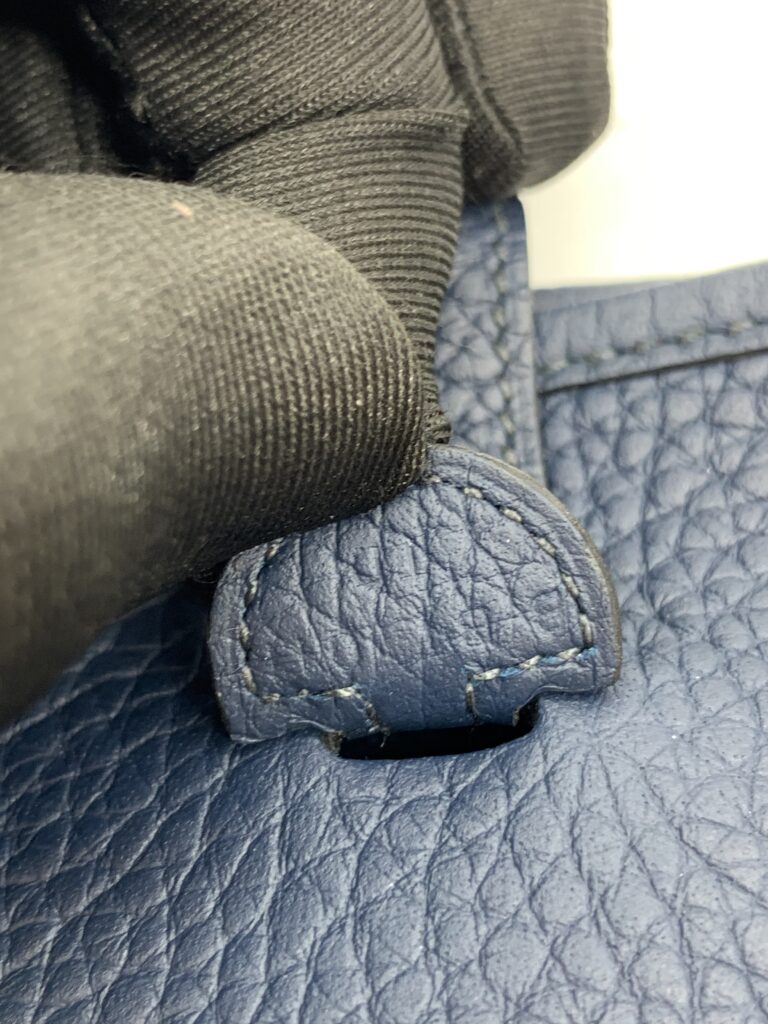 Mini Evelyn Clemence Bleu De Prusse GHW