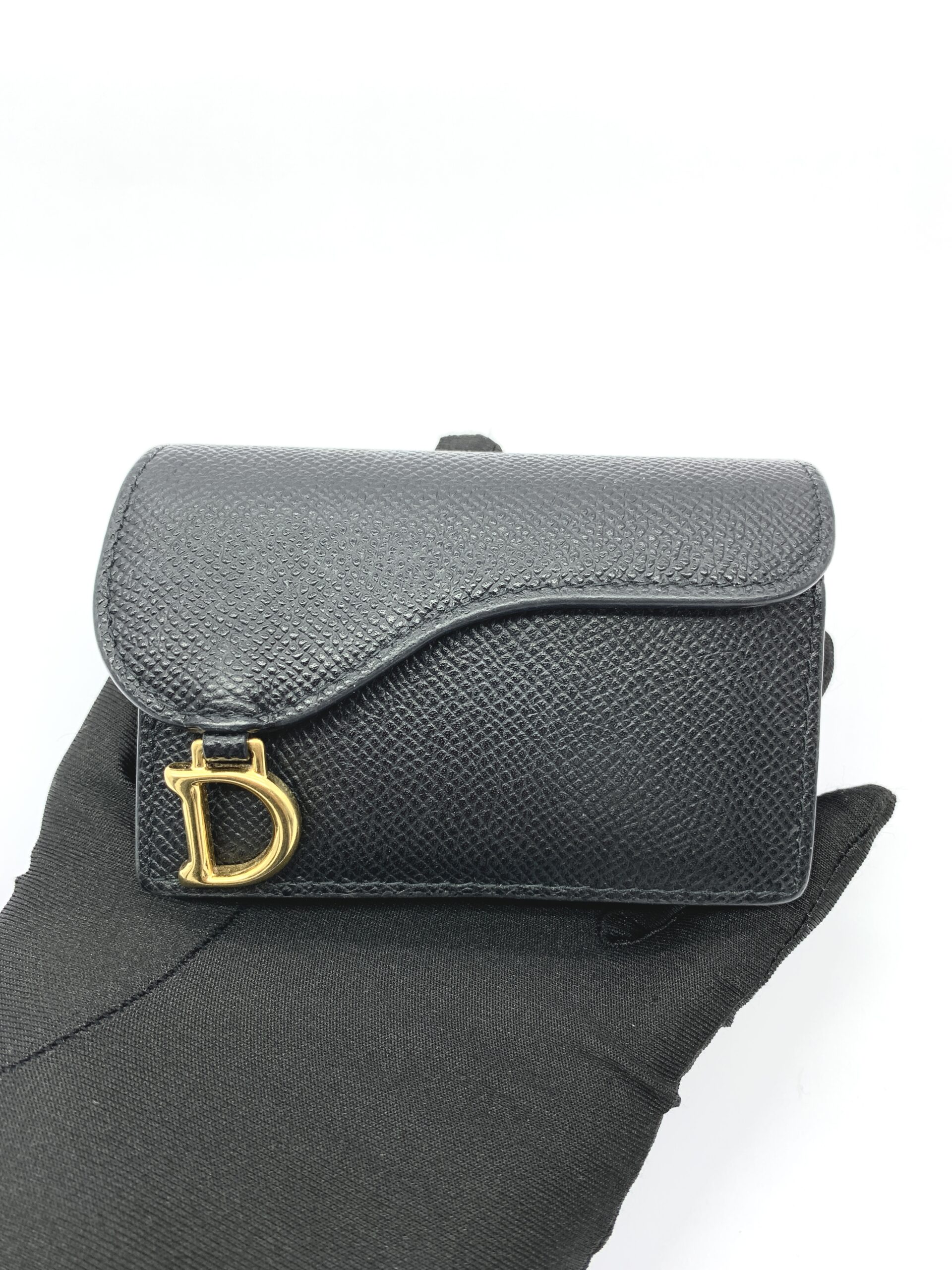 Saddle Card Holder Black