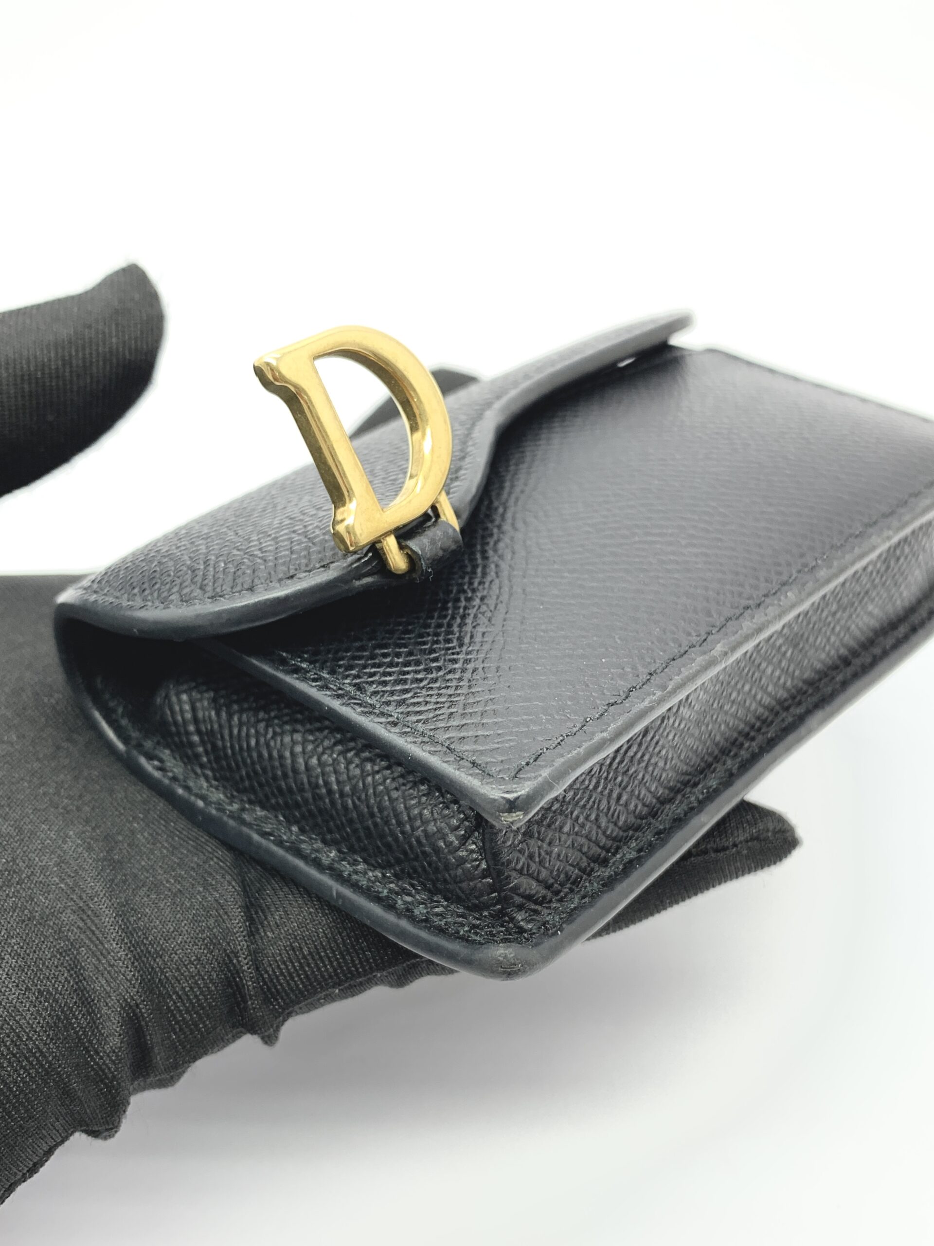 Saddle Card Holder Black