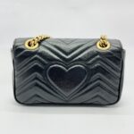 GUCCI MARMONT MINI BLACK GHW
