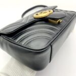 GUCCI MARMONT MINI BLACK GHW