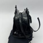 Neo Classic Mini Croco All Black