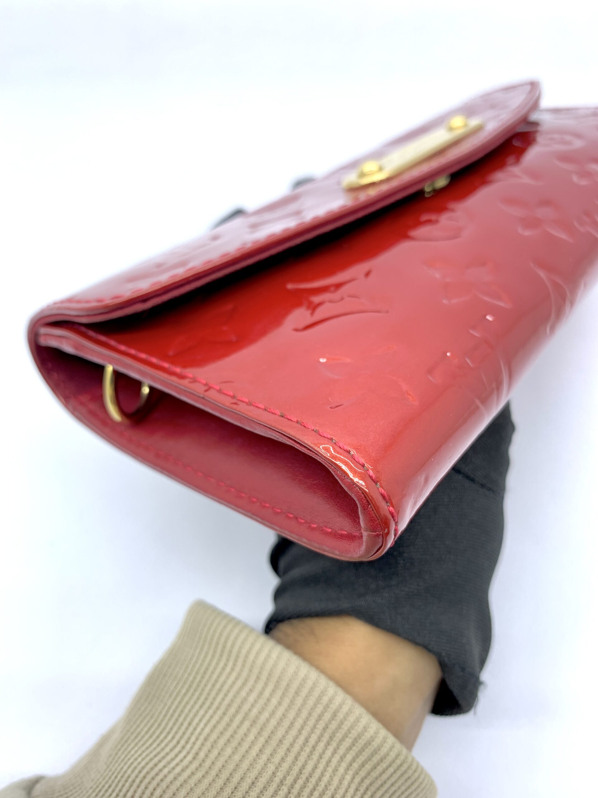 Sunset Boulevard Monogram Vernice Red