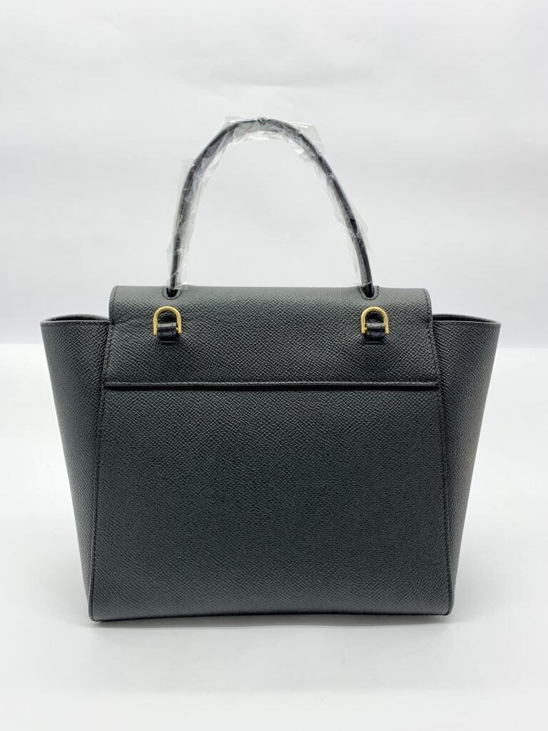 Nano Belt Bag Grained Calfskin black