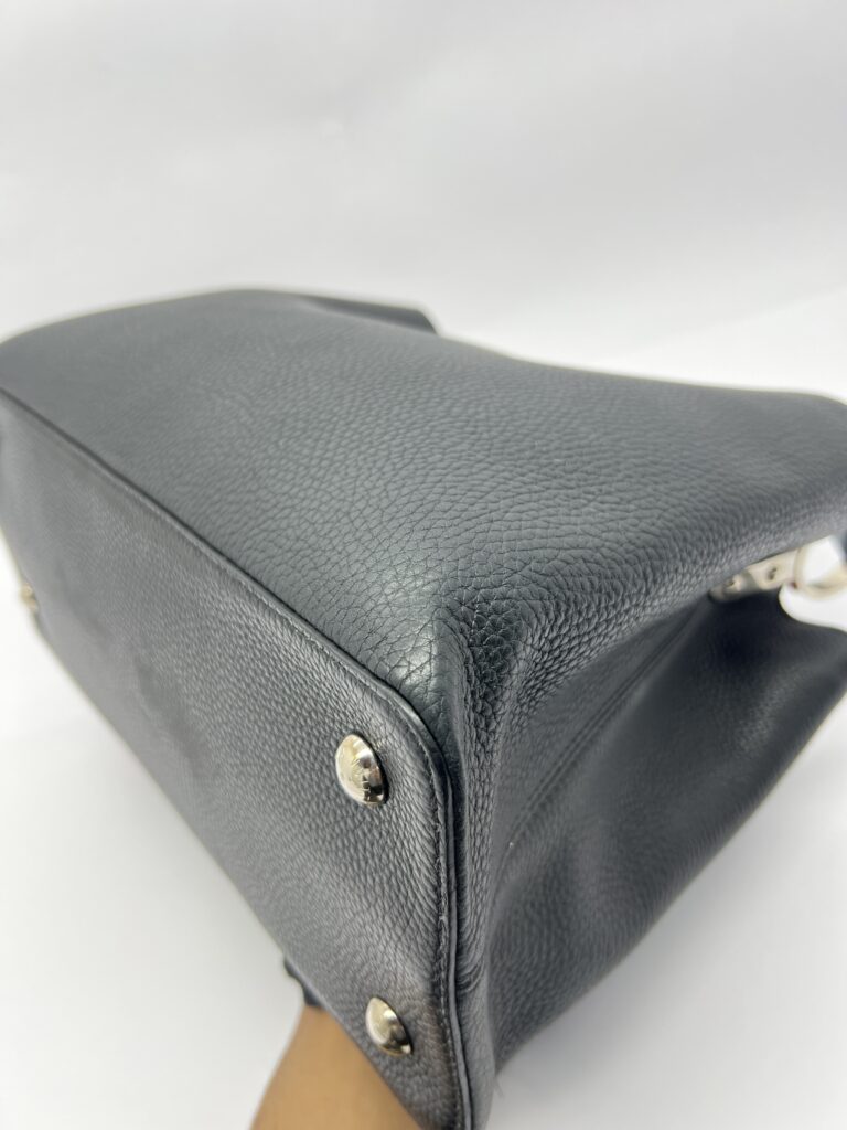 Capucine Mm Taurillon Black