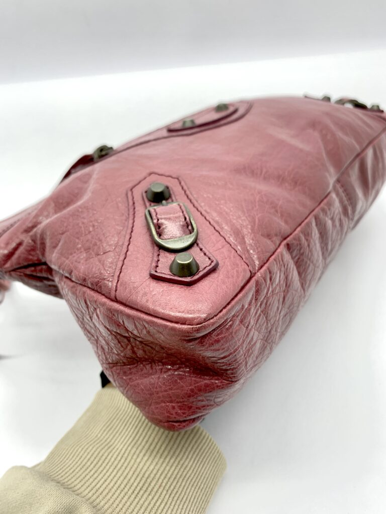 Clutch Rose Agneau