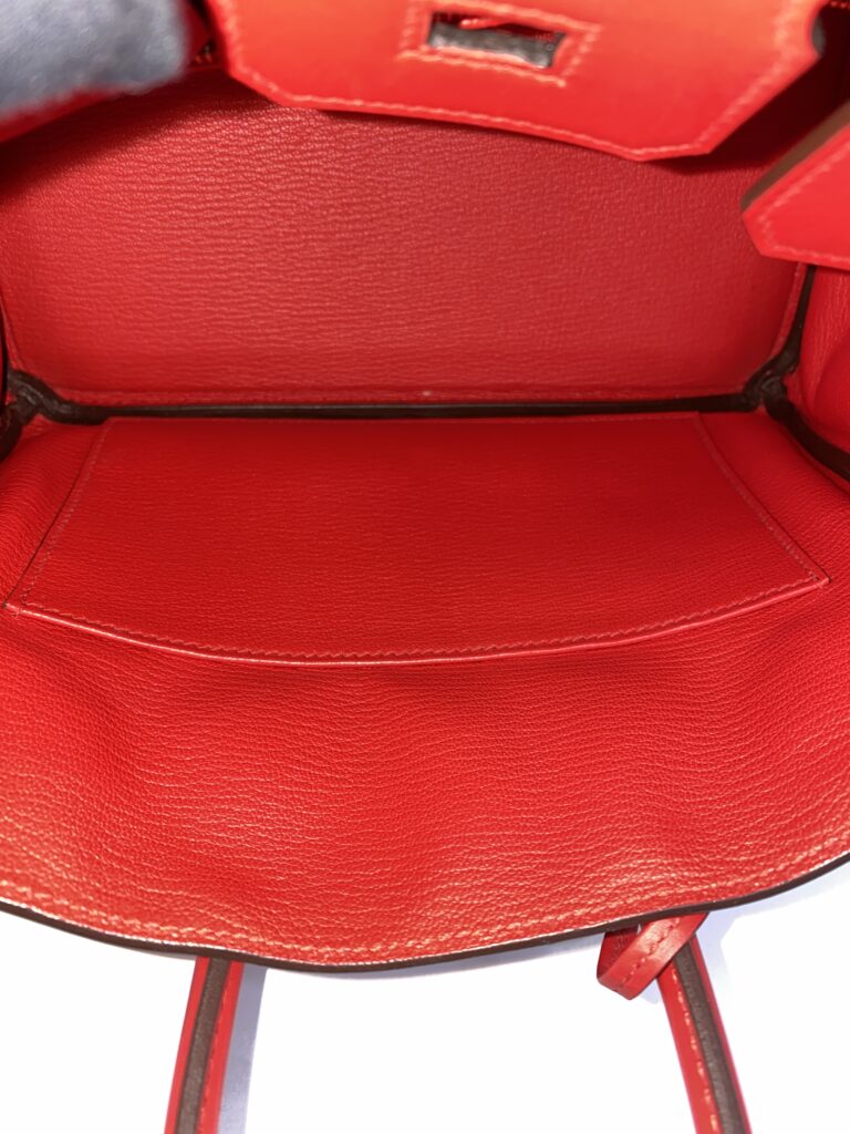Birkin 25 Jonathan Rouge De Coeur GHW