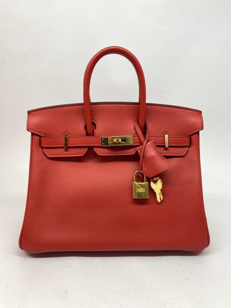 Birkin 25 Jonathan Rouge De Coeur GHW