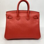 Birkin 25 Jonathan Rouge De Coeur GHW
