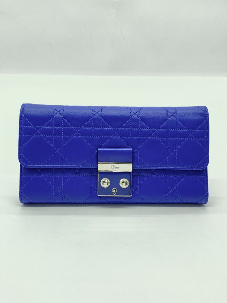 Miss Dior WOC Lambskin Blue Green Enamel