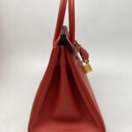 Birkin 25 Jonathan Rouge De Coeur GHW